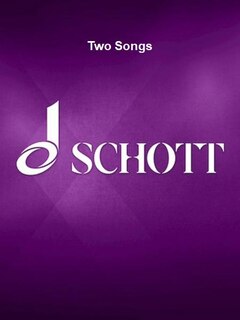 Two Songs for Mezzo-soprano, Violin, And Harp