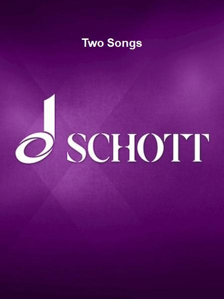 Two Songs for Mezzo-soprano, Violin, And Harp