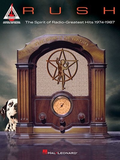 Couverture_Rush - The Spirit Of Radio: Greatest Hits 1974-1987 Note-for-note Guitar Transcriptions Songbook