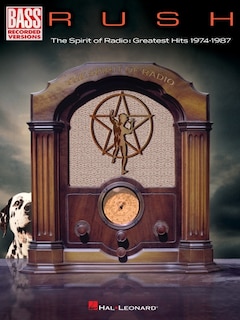 Couverture_Rush - The Spirit Of Radio: Greatest Hits 1974-1987 Bass Recorded Versions Songbook With Notes And Tab