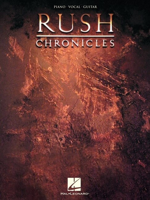 Front cover_Rush - Chronicles: Piano/Vocal/Guitar Songbook