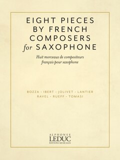 Front cover_Eight Pieces By French Composers For Saxophone