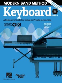 Couverture_Modern Band Method - Keyboard, Book 1 (Book/Online Media)