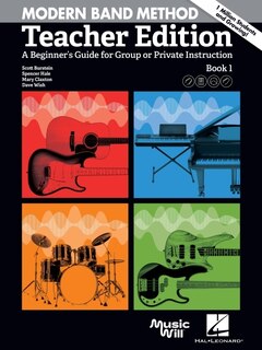 Front cover_Modern Band Method - Teacher Edition: A Beginner's Guide for Group or Private Instruction