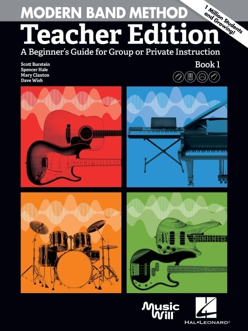 Front cover_Modern Band Method - Teacher Edition: A Beginner's Guide for Group or Private Instruction