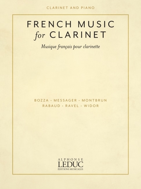 French Music For Clarinet: Clarinet And Piano