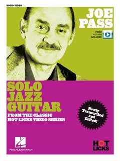 Front cover_Joe Pass - Solo Jazz Guitar Book/Online Audio
