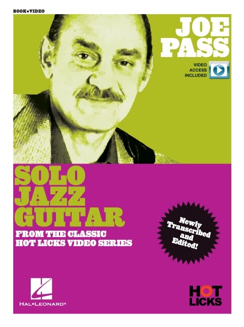Front cover_Joe Pass - Solo Jazz Guitar Book/Online Audio