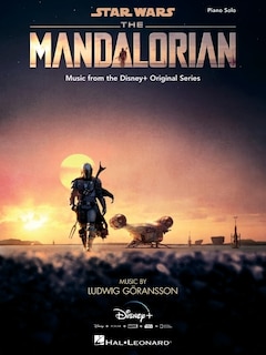 Front cover_Star Wars: The Mandalorian - Souvenir Piano Solo Songbook with Color Photos and 16 Piano Solo Arrangements