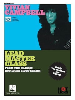 Vivian Campbell - Lead Master Class - From the Classic Hot Licks Video Series (Book/Online Media)