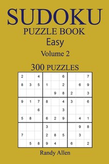 Front cover_Easy 300 Sudoku Puzzle Book