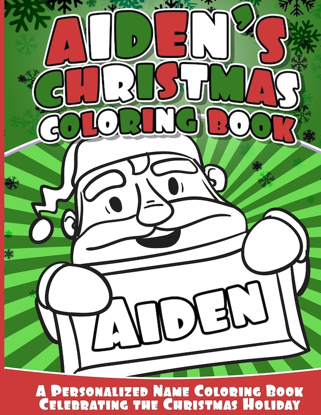 Couverture_Aiden's Christmas Coloring Book