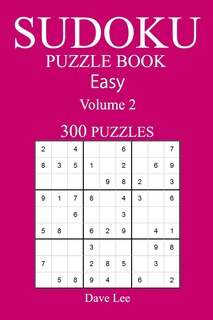 Front cover_Easy 300 Sudoku Puzzle Book