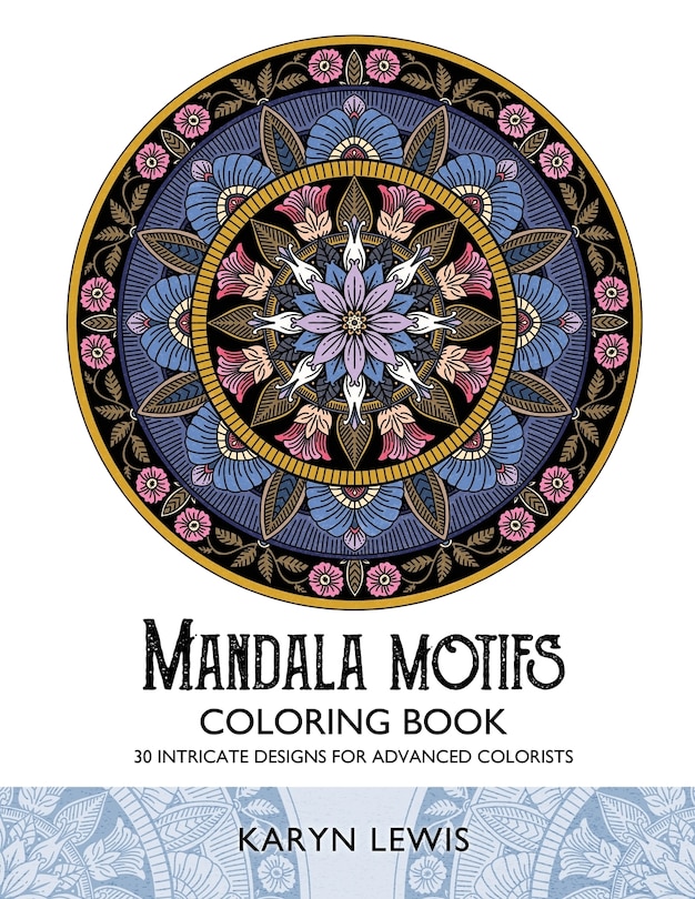 Couverture_Mandala Motifs Coloring Book