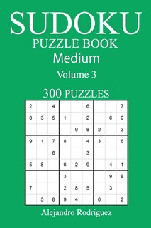Front cover_Medium 300 Sudoku Puzzle Book