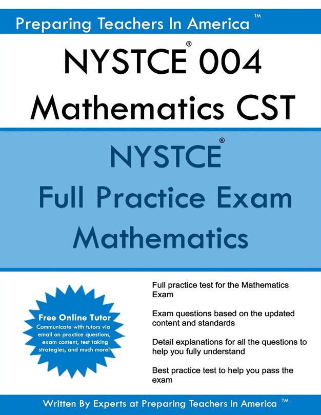 Front cover_NYSTCE 004 Mathematics CST