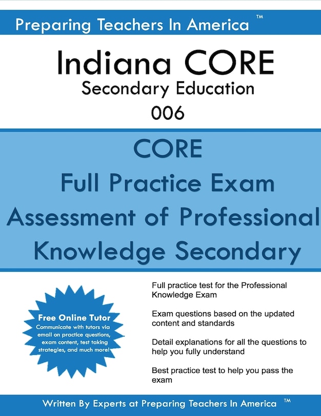 Couverture_Indiana Core Secondary Education 006