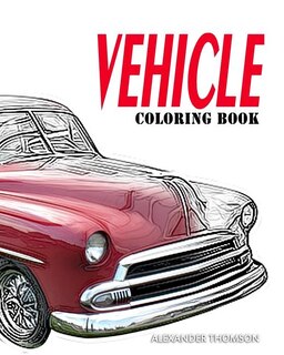 Front cover_VEHICLE Coloring Book