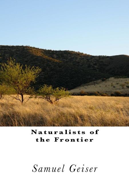 Front cover_Naturalists of the Frontier