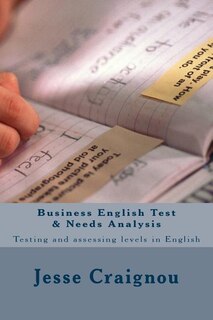 Front cover_Business English Test & Needs Analysis