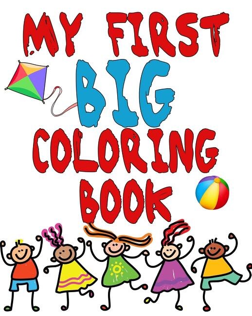 Front cover_My First BIG Coloring Book