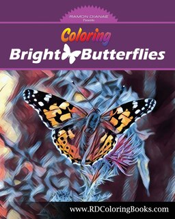 Couverture_Coloring Bright Butterflies