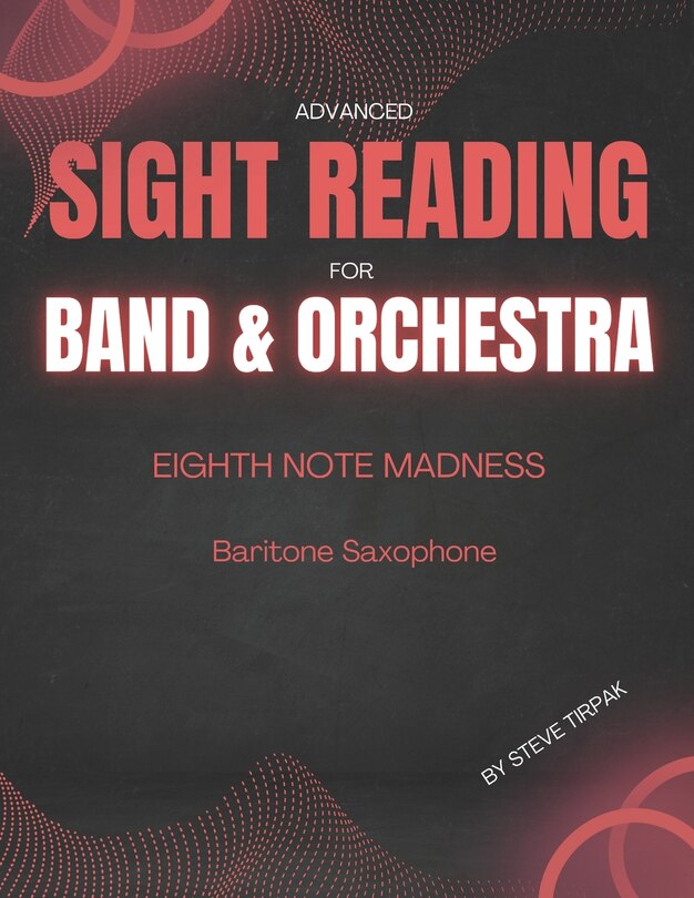 Front cover_Eighth Note Madness - Baritone Saxophone