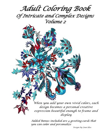 Adult Coloring Book: Intricate And Complex Designs