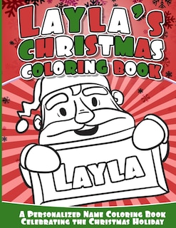 Couverture_Layla's Christmas Coloring Book