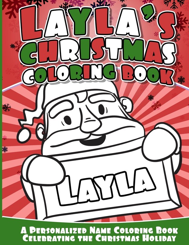 Couverture_Layla's Christmas Coloring Book