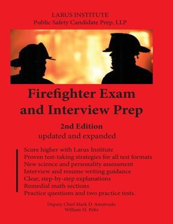 Front cover_Firefighter Exam and Interview Prep