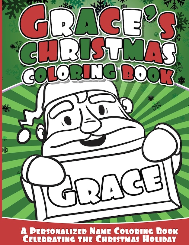 Front cover_Grace's Christmas Coloring Book