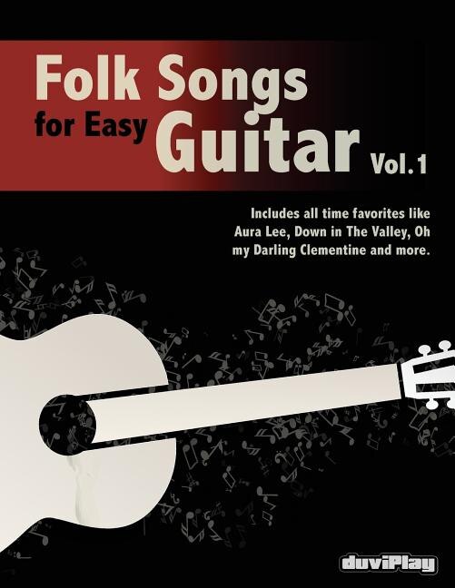 Front cover_Folk Songs for Easy Guitar. Vol 1.