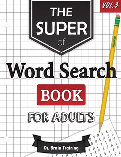 Front cover_The Super Word Search Book For Adults