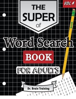 Front cover_The Super Word Search Book For Adults