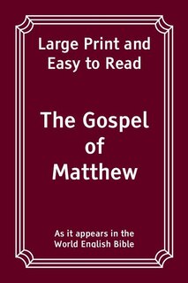 Front cover_The Gospel of Matthew