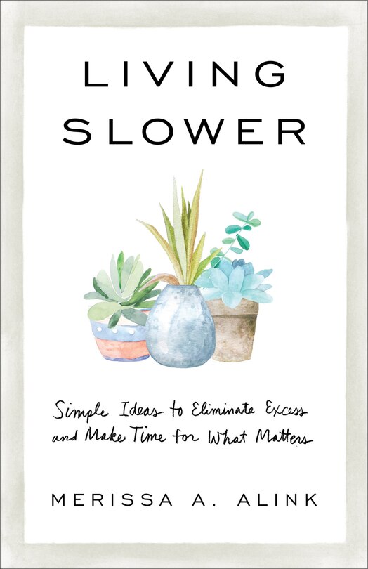 Front cover_Living Slower