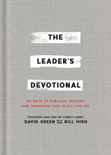 Front cover_The Leader's Devotional