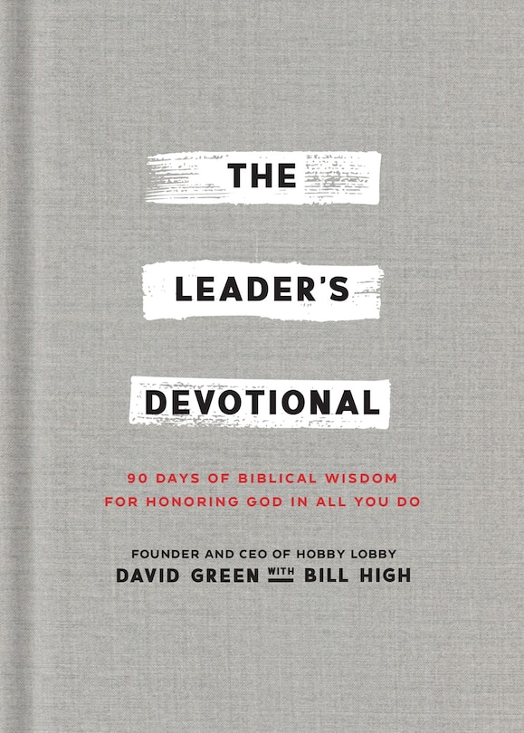 Front cover_The Leader's Devotional