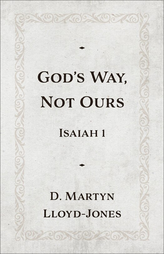 Front cover_God's Way, Not Ours