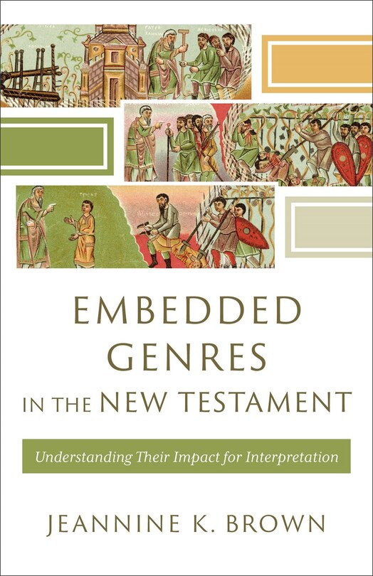 Front cover_Embedded Genres in the New Testament