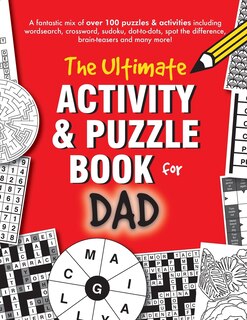 Front cover_The Ultimate Activity & Puzzle Book For Dad