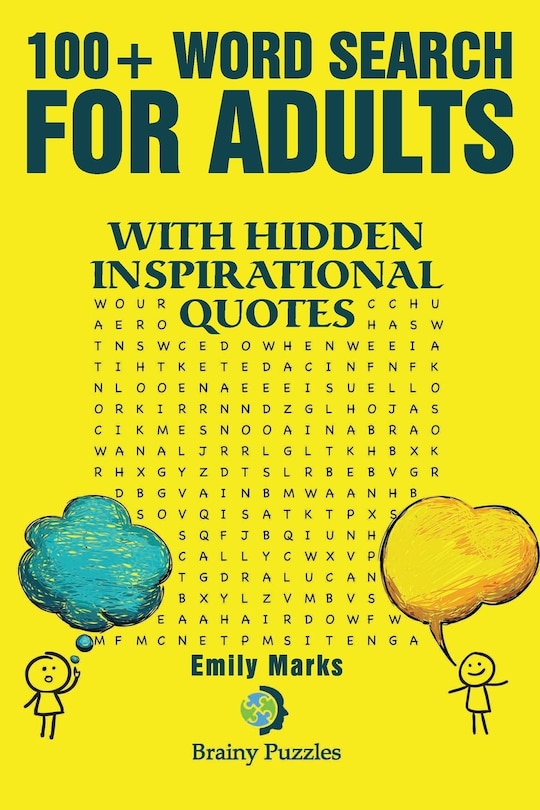 Front cover_100+ Word Search For Adults