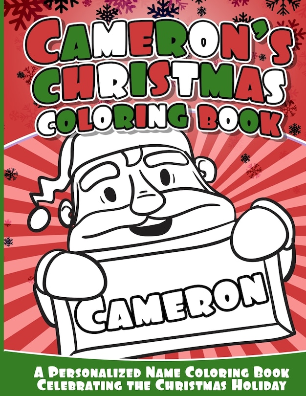 Front cover_Cameron's Christmas Coloring Book