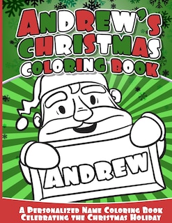 Front cover_Andrew's Christmas Coloring Book