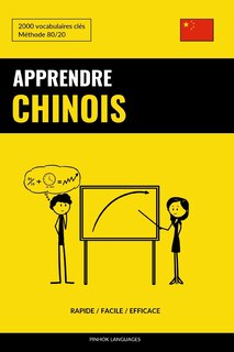 Couverture_Apprendre le chinois - Rapide / Facile / Efficace