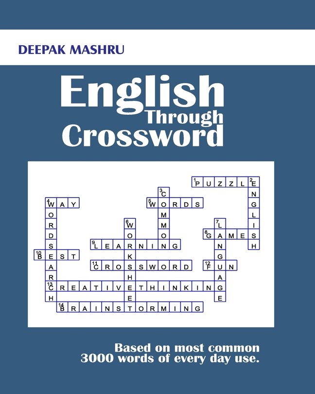 Front cover_English Through Crossword