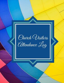 Front cover_Church Visitors Attendance Log