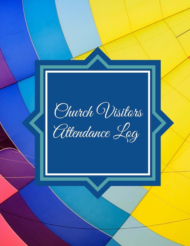 Front cover_Church Visitors Attendance Log