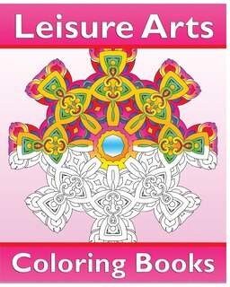 Front cover_Leisure Arts Coloring Books